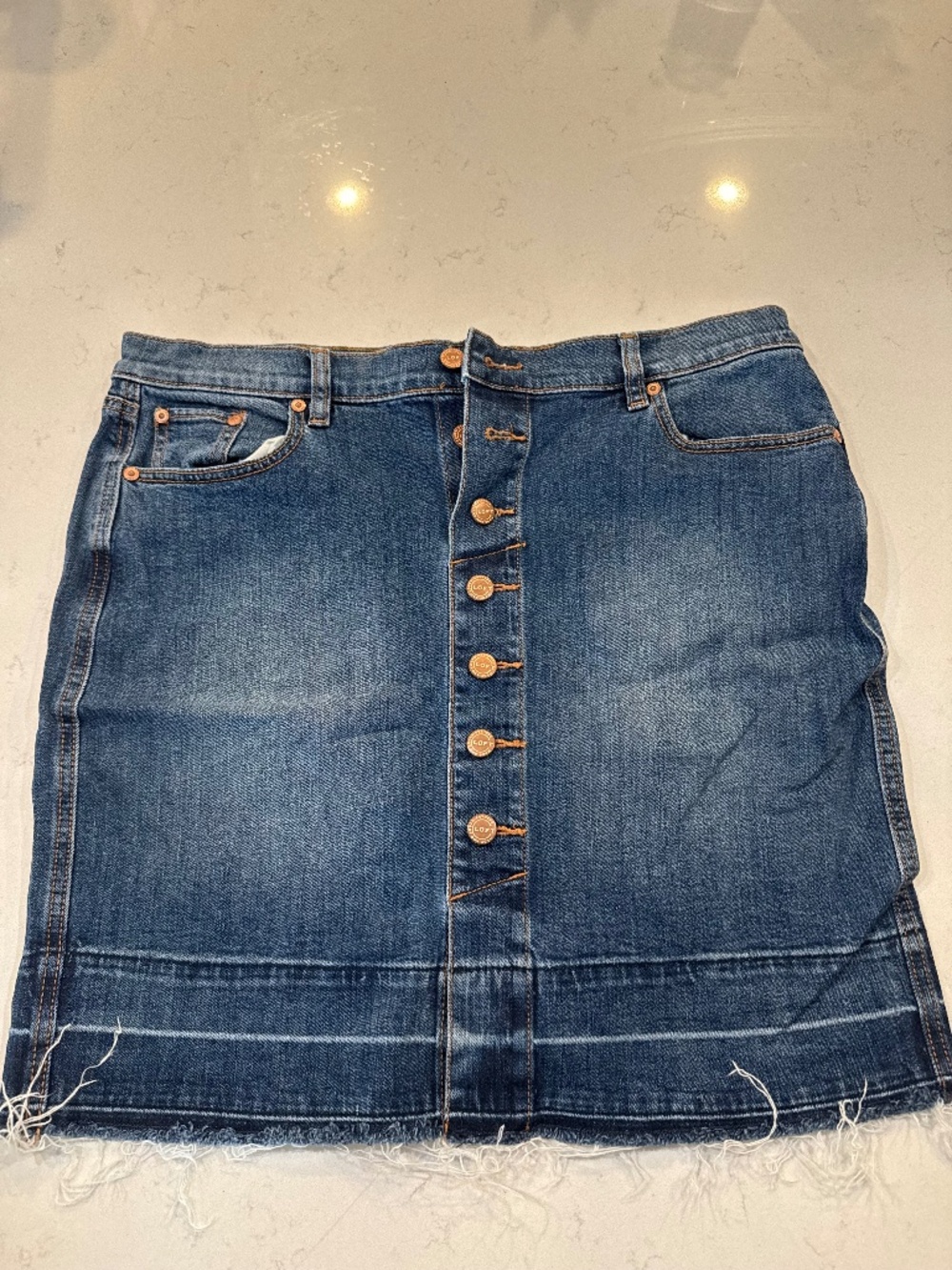 Loft Denim Skirt